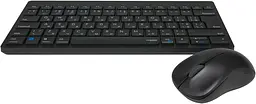 Комплект RAPOO 8000M Multi-mode Wireless Keyboard &amp; Mouse black (19096) - мініатюра 2