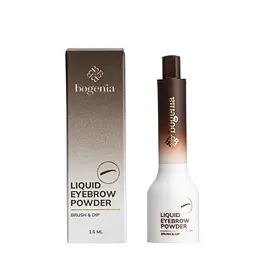 Підводка для брів пудрова Bogenia Liquid Eyebrow Powder, 1,6 мл (BG509), 002 Сіро-коричнева