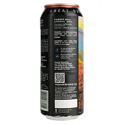 Пиво Forever Forest Hill, світле, нефільтроване, 8%, з/б, 0,5 л - мініатюра 3