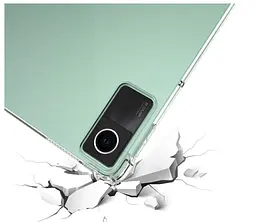 Чохол-накладка DK Silicone Corner Air Bag для Xiaomi Redmi Pad 10.6" clear - мініатюра 5