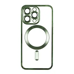 Чохол TPU Metallic Full Camera Magsafe Apple iPhone 14 Green (31847_2908371)