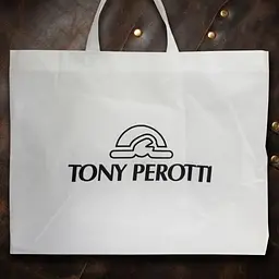 Сумка Tony Perotti З натуральної шкіри Чорна (90639) - мініатюра 2