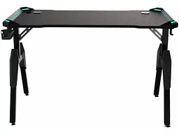 Геймерський ігровий стіл GT Racer T-1444 (140x60x73) Black - мініатюра 3