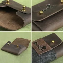 Шкіряна візитниця SHVIGEL 10х6.5 см acs0015994 - мініатюра 6