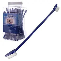 Davis Dentamed Dual-End Toothbrush девіс зубна щітка для собак та котів