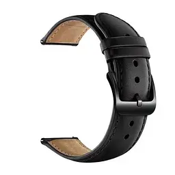 Шкіряний ремінець Primo для годинника Samsung Gear S3 Classic SM-R770/Frontier RM-760 Black - мініатюра 2