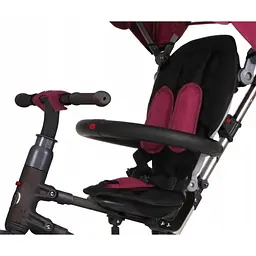 Дитячий складаний триколісний велосипед Qplay Rito Rubber Purple фіолетовий (S380-2PurpleRubber) - мініатюра 3