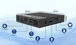 Смарт ТВ приставка Tanix X4 4/32 Гб Smart TV Box Android 11 - мініатюра 7