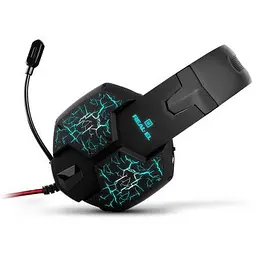 Навушники Real-El GDX-7750 Black/Red (EL124100048) - мініатюра 4