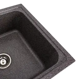 Кухонна мийка Platinum 7950 Equatoria гранітна глянцева з кріпленням 79x50 см мікс (000035792) - мініатюра 4
