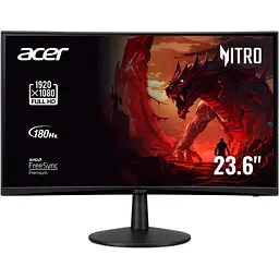 Монітор Acer 23.6" ED240QS3bmiipx 2*HDMI DP MM VA 180Hz 1ms teh0014189