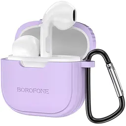 Бездротові навушники TWS BW29 Case Taro Purple Borofone teh0030060 - мініатюра 1