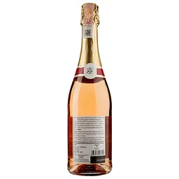 Вино ігристе Grand Augustin Rose, рожеве, брют, 0,75 л - мініатюра 2