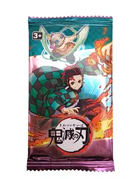 Колекційні картки бустер-упаковка Клинок розсікаючий демонів Demon Slayer CC DS 06