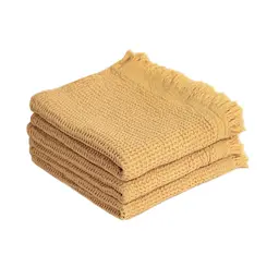 Рушник Lotus Home - Rius mustard гірчичний 50x100 - мініатюра 5