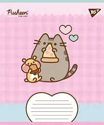 Набір зошитів шкільних YES А5/12 лінія Pusheen Weekend 25 шт (767608) - мініатюра 5
