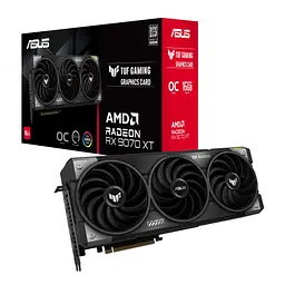 Відеокарта ASUS Radeon RX 9070 XT 16Gb TUF OC GAMING (TUF-RX9070XT-O16G-GAMING) - мініатюра 2