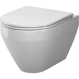 Унітаз підвісний AM.PM Spirit V2.0 AquaSpin із сидінням з мікроліфтом white CSB1900SC