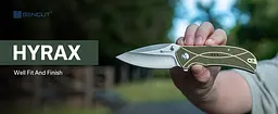 Ніж складний Sencut Hyrax S23097-2 зелений - мініатюра 7
