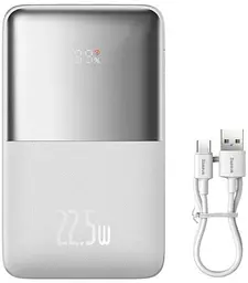 Зовнішній акумулятор Baseus Bipow Pro 20000 mAh 22.5 OE PPBD040302 білий