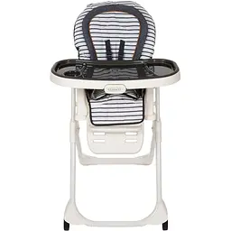 Стільчик для годування 3 в 1 Graco Table2Boost Brettons Stripes синій з білим - мініатюра 2