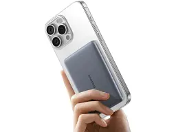 Зовнішній акумулятор (Power Bank) BASEUS PicoGo AM41 Ultra-Slim Magnetic 5000mAh Grey (E0024807) - мініатюра 4
