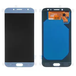 Дисплей Samsung J730 Galaxy J7 (2017), синій, без логотипу, без рамки, ., (OLED)
