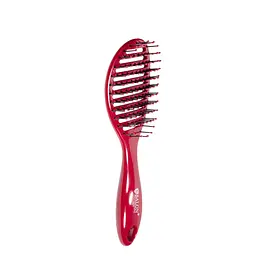 Гребінець для волосся скелетний Salon Professional продувний 18004 Бордовий