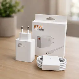 Мережевий зарядний пристрій AND 6000  1хUSB 67вт з швидкою зарядкою   - мініатюра 4