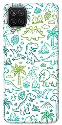 TPU чохол Demsky Dino pattern для Samsung Galaxy A12