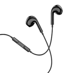 Дротові навушники Hoco M1 Max Type-C crystal earphones with mic, 1.2m, black - мініатюра 2