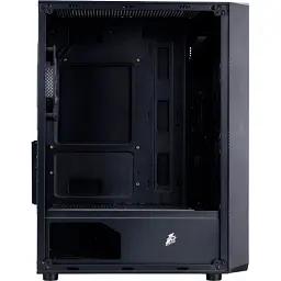 Корпус 1stPlayer FD3-M, Black, без БЖ, Mini Tower, для Micro ATX / Mini ITX, 1xUSB 3.0 / 2xUSB 2.0, макс. CPU - 155 мм / VGA - 290 мм, 4x120 мм ARGB, бічна панель із загартованого скла (FD3-M-BK-4F7) - мініатюра 4