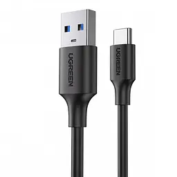 Кабель UGREEN US184 USB-A - USB-C USB 3.0 3 А 1,5 м чорний (20883)