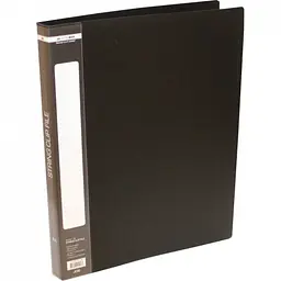 Папка-швидкозшивач А4, з кишенею, чорна BM.3407-01 Buromax