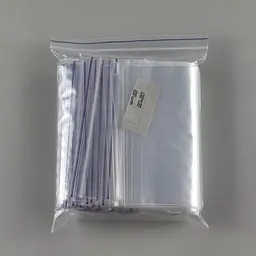 Пакети Zip-Lock прозорі 13x13 см, 100 шт, поліетиленові пакети із застібкою - мініатюра 3