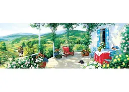 Пазл Art Puzzle Гість на веранді 1000 ел. панорама (5349) - мініатюра 2