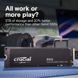 Накопичувач SSD M.2 2280 2TB P310 Micron (CT2000P310SSD8) - мініатюра 4