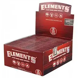 Папір для самокруток Elements King Size Slim Red - мініатюра 3