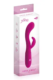 Силіконовий вібратор RABBIT YOBA + BESS VIBRATOR RABBIT USB Yoba 90-531062 98714 - мініатюра 1