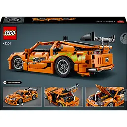 Конструктор LEGO Technic Fast and Furious Toyota Supra MK4, 810 деталей (42204) - мініатюра 16