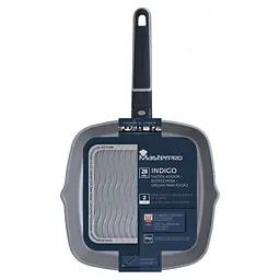 Сковорода-гриль MasterPro Indigo 28 х 28 см (BGMP-7976) - мініатюра 4