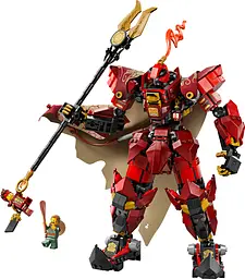 Конструктор LEGO Ninjago Робот Вогняного Лицаря 996 деталей (71846) - мініатюра 7