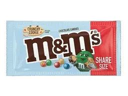 Драже M&M's Crunchy Cookie Milk Chocolate Candy 80.2г