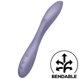 Гнучкий вібратор Satisfyer G-Spot Flex 2 19.5 см бузковий - мініатюра 4