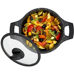 Каструля з кришкою Kela Stella Nova 20 см 2.2 л чорна (12218) - мініатюра 5