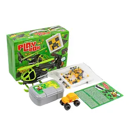 Подарунковий набір ТехноК "Play Box" гвинтокрил, машинка, мозаїка, доміно 2871