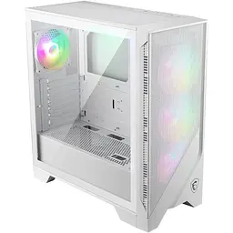 Корпус MSI MAG FORGE 320R AIRFLOW, білий, без БЖ, Mid Tower, для ATX / Micro-ATX / Mini-ITX, 2xUSB 3.2, макс. CPU - 160 мм / VGA -
