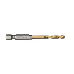 Свердло по металу RedHEX SHOCKWAVE HSS-TiN MILWAUKEE, діаметр 4,0х71,5х26мм, (2шт) - мініатюра 2