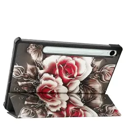 Чохол до планшета BeCover Smart Case Samsung Galaxy Tab S10 Lite SM-X400/406 10.9" Black Rose (715924) - мініатюра 5