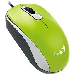 Миша Genius DX-110 USB green (31010116105)